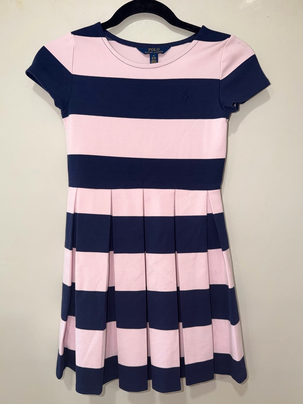 NWOT Polo Ralph Lauren Striped Dress 8-10yo
